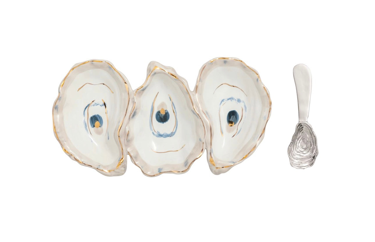 Oyster Tidbit Server & Spoon
