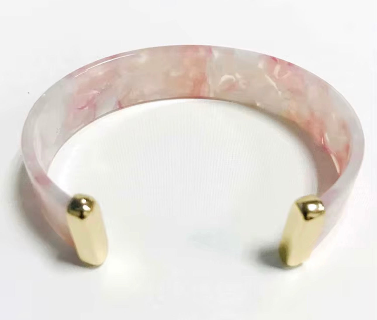 Chunky Resin Bracelet Cuff