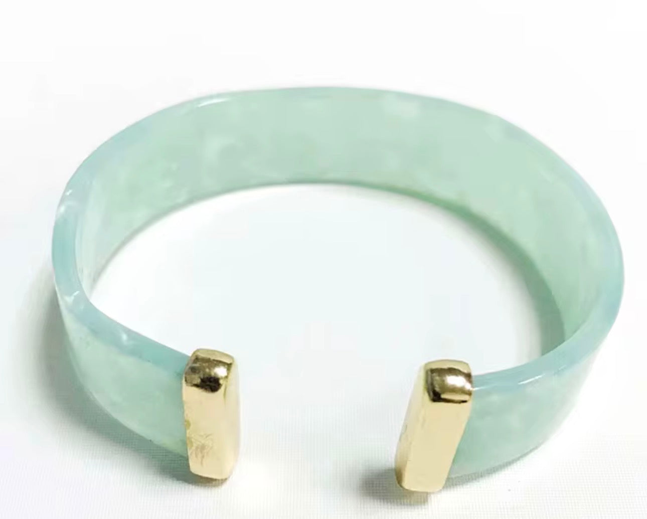 Chunky Resin Bracelet Cuff