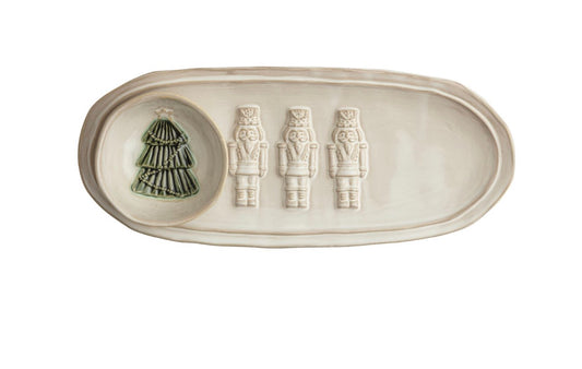Nutcracker Tray & Tidbit Set