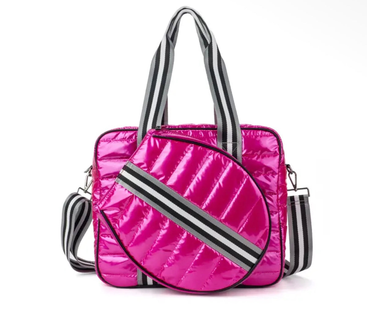 Tennis Puffer Duffel Bag