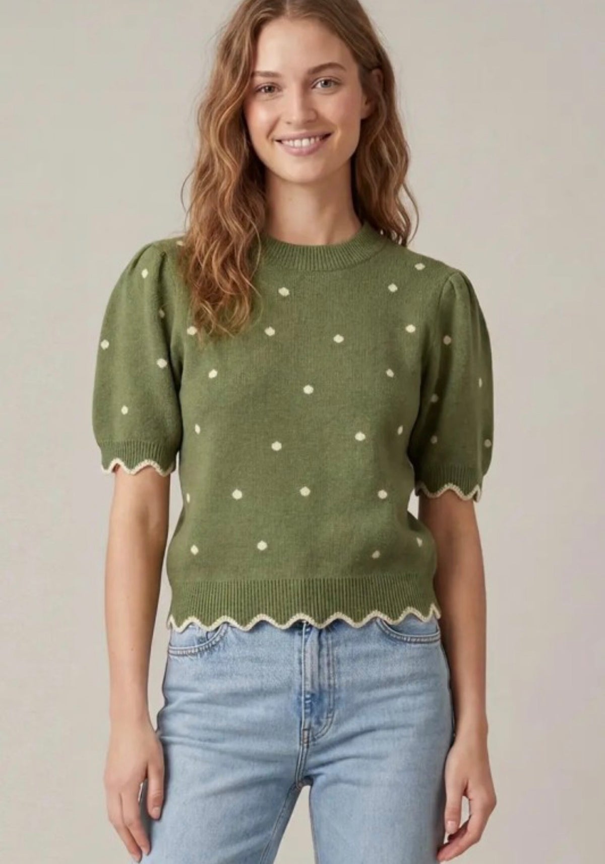 Polka Dot Sweater