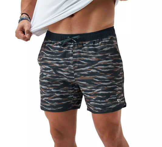 Men's Swim Trunk - Tiger Wetland Camo
