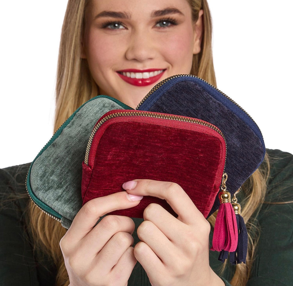 Velvet Pouch Organizers
