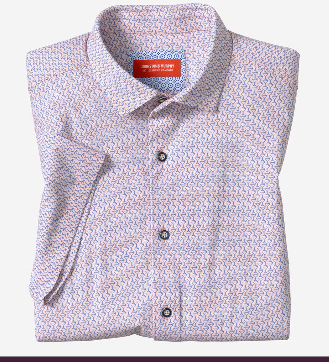 Martini Short Sleeve Button Up