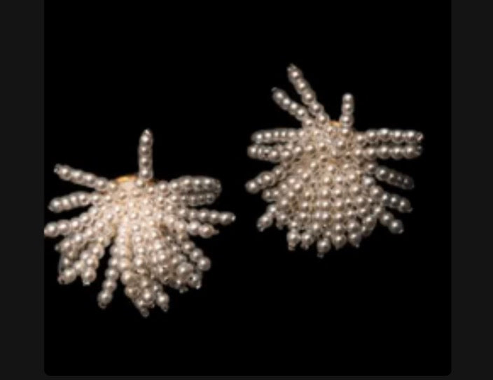 Pearl Fireworks Earrings