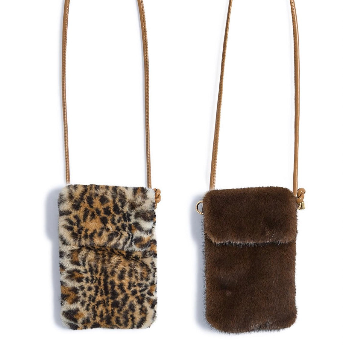 Faux Fur Crossbody