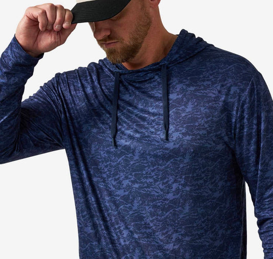 Performance Hoodie - Marsh Camo