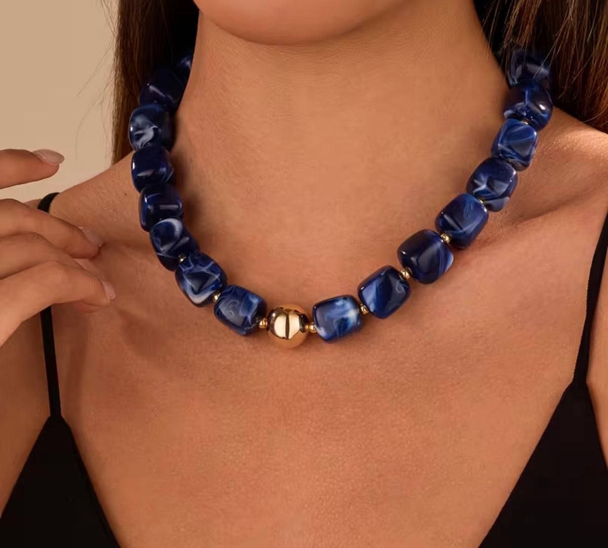 Large Beaded Necklace