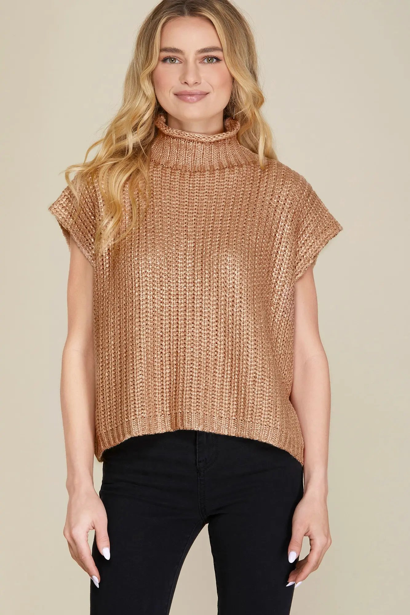 Metallic Sweater