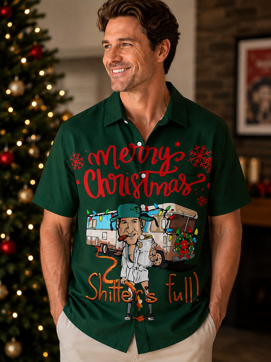 Festive & Fun Men’s Button Ups