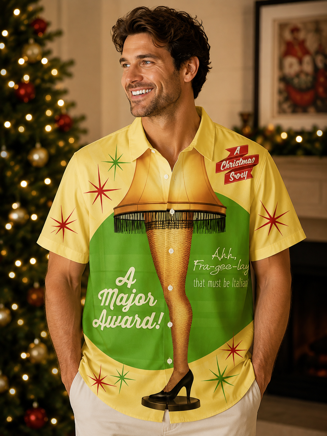 Festive & Fun Men’s Button Ups