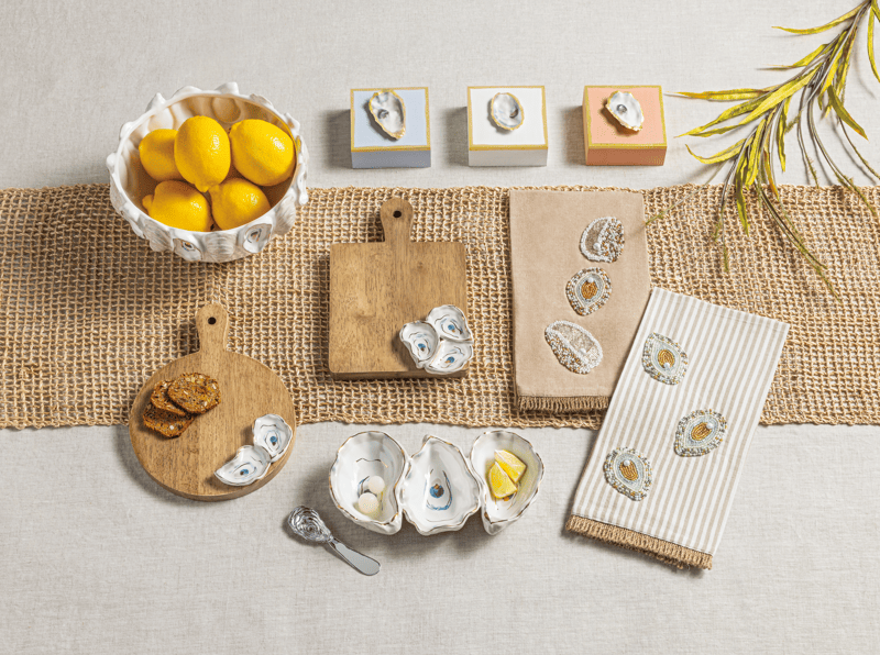 Oyster Triple Tidbit Dip Tray