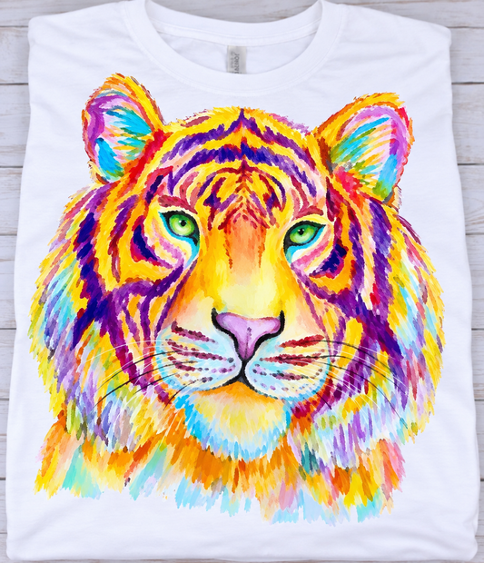 Watercolor Tiger Tee