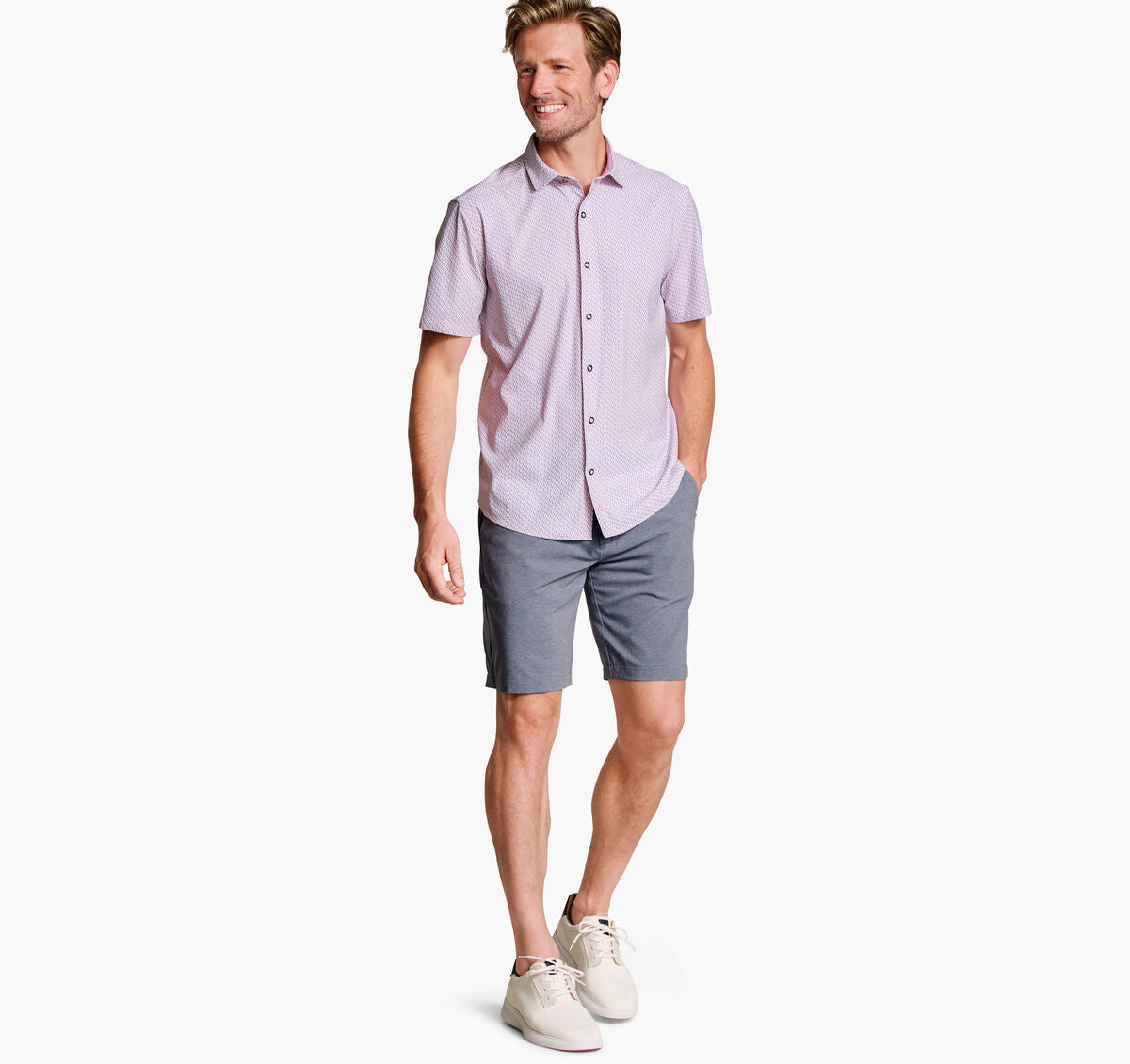 Martini Short Sleeve Button Up