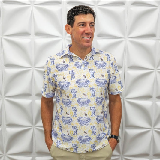 LSU Baseball Polo