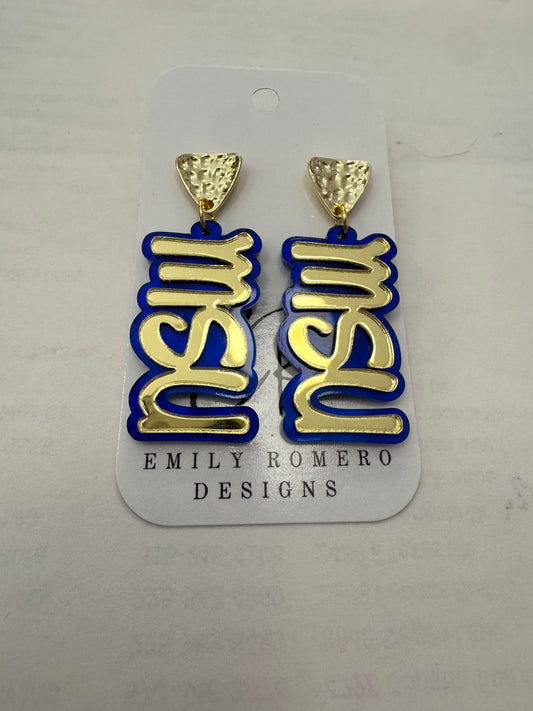 MSU Earrings