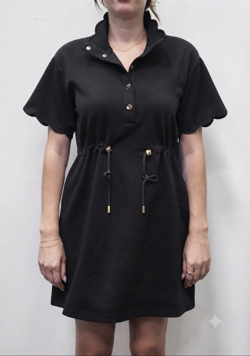Black Scuba Dress