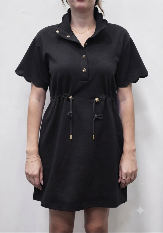 Black Scuba Dress
