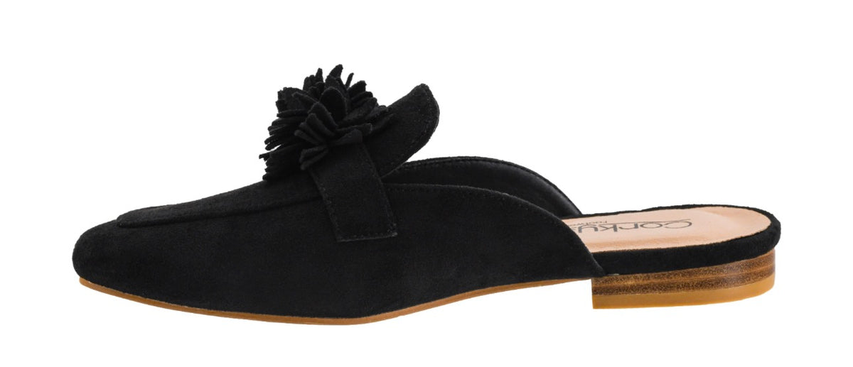 Just a Sip Suede Mules