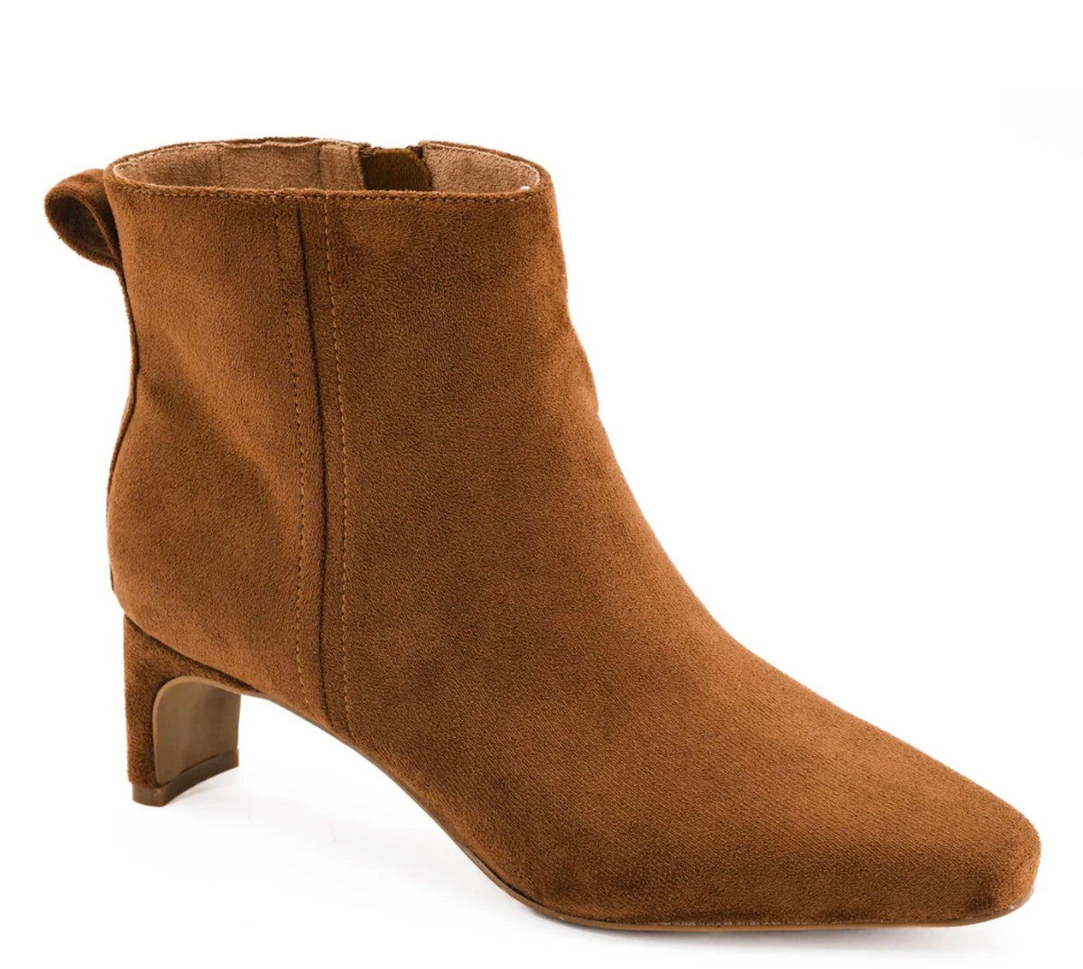 Bad Breakup Tobacco Suede Booties