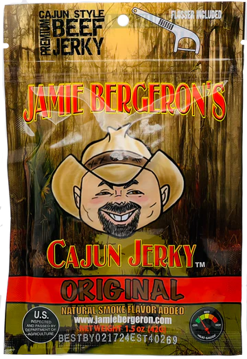 Cajun beef jerky — bold & spicy Louisiana-style beef jerky snack | All Put Together