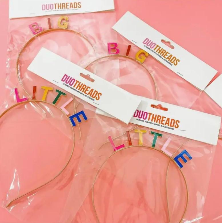 Big/Little Sorority Headbands.
