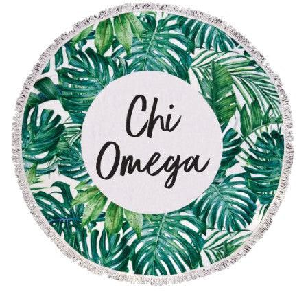 Sorority Beach Towel or Blanket.