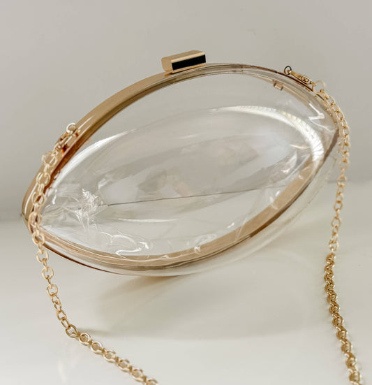 NCAA-compliant clear stadium crossbody bag for game day — All Put Together