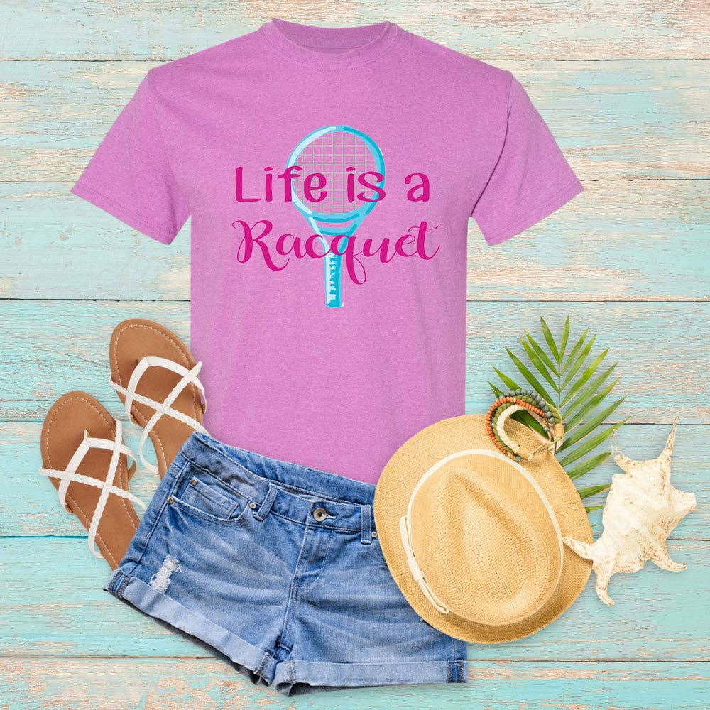 Life's a Racquet Tennis T-Shirt