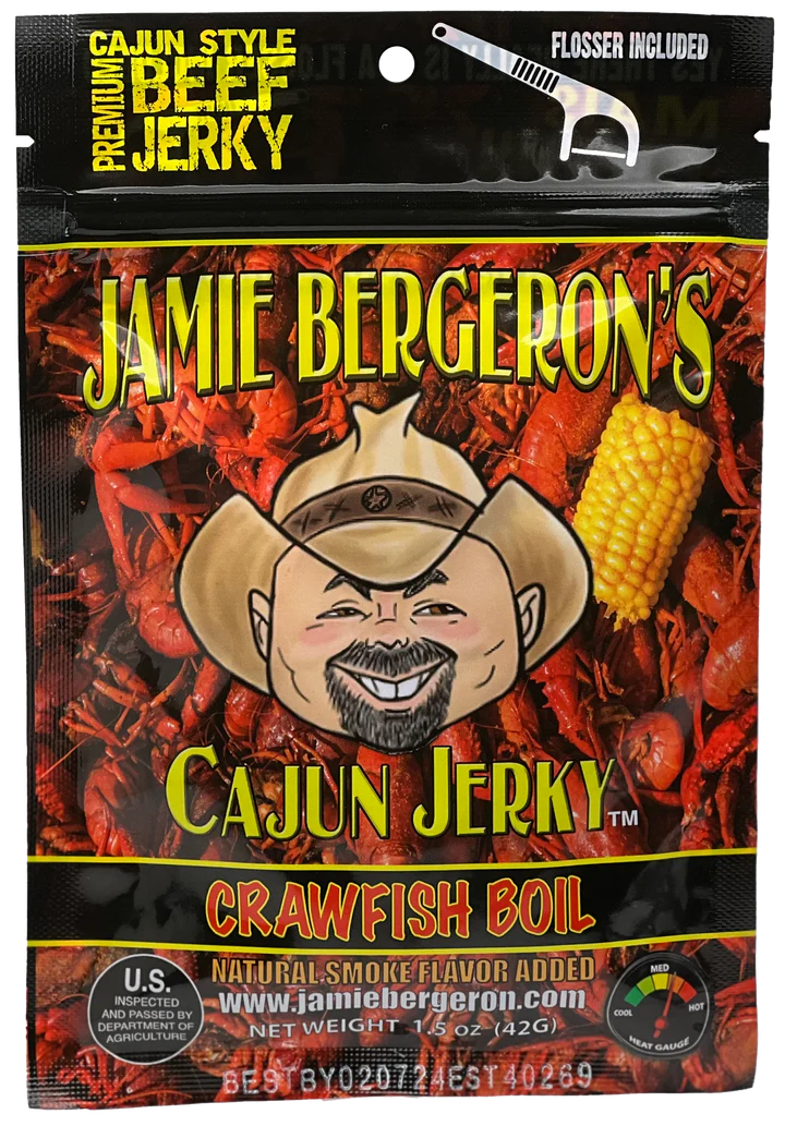 Cajun beef jerky — bold & spicy Louisiana-style beef jerky snack | All Put Together