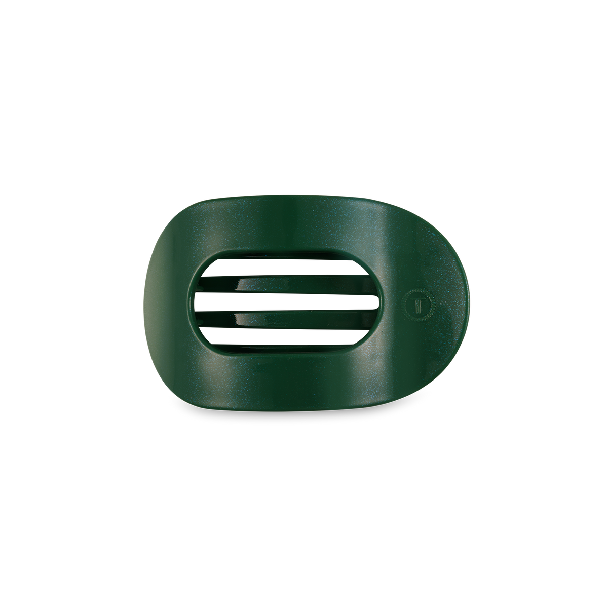 Round Flat Hair Clip | Small | Mistletoe