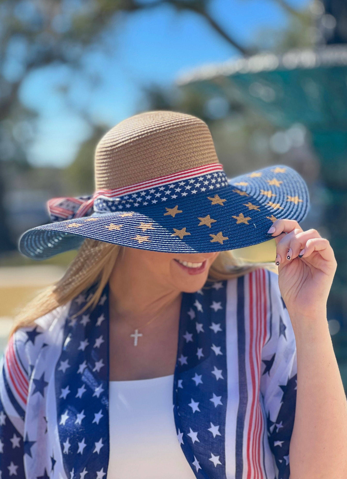 Patriotic Floppy Hat