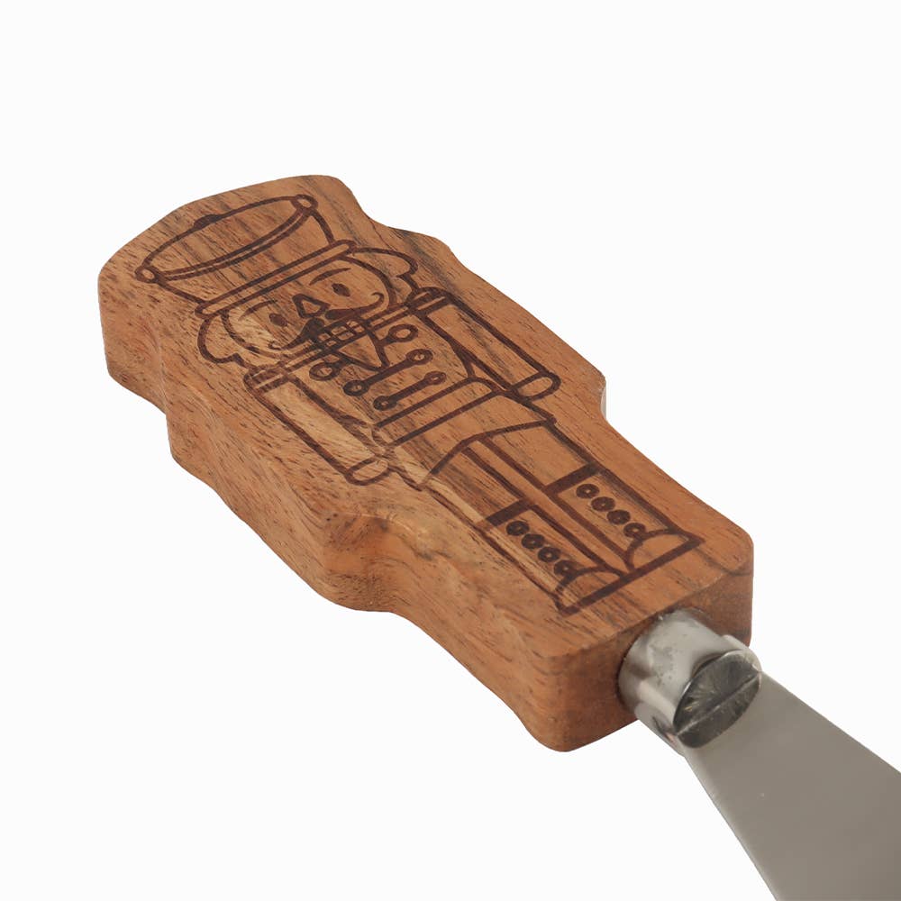 Nutcracker Wood Tray W/ Spreader