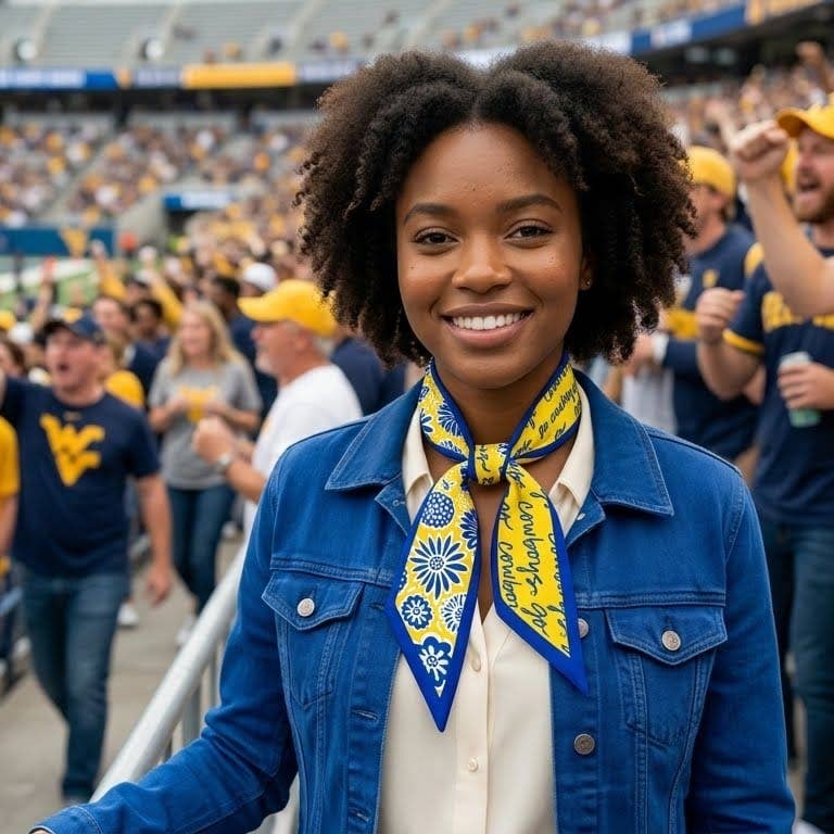 Skinny Scarf – McNeese State Cowboys