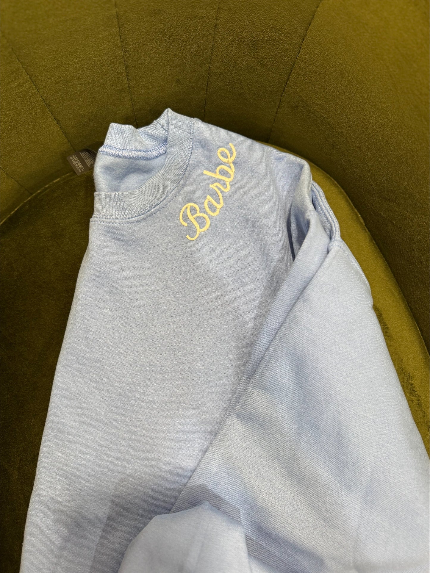 School Spirit Embroidered Sweatshirts