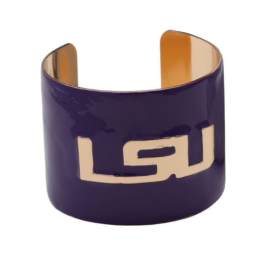 LSU Enamel Cuff